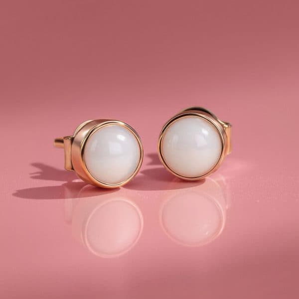 Muttermilchschmuck DIY SET - runde Ohrringe “Circle of Life”